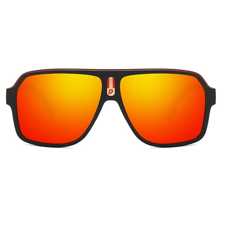 DUBERY Sport Polarized Sunglasses For Men Women Oversize Driving Fishing Glasses