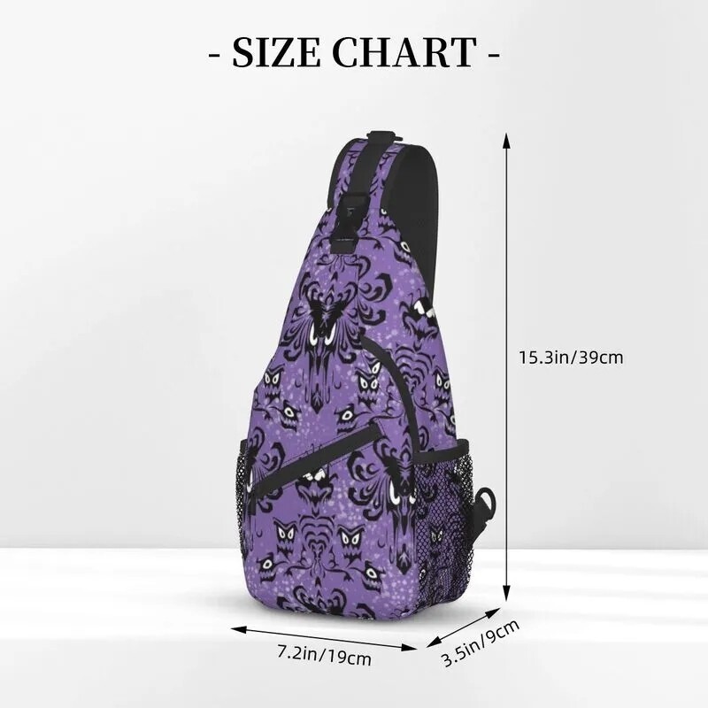 Wallpaper Pattern Haunted Mansion Sling bag NEW!