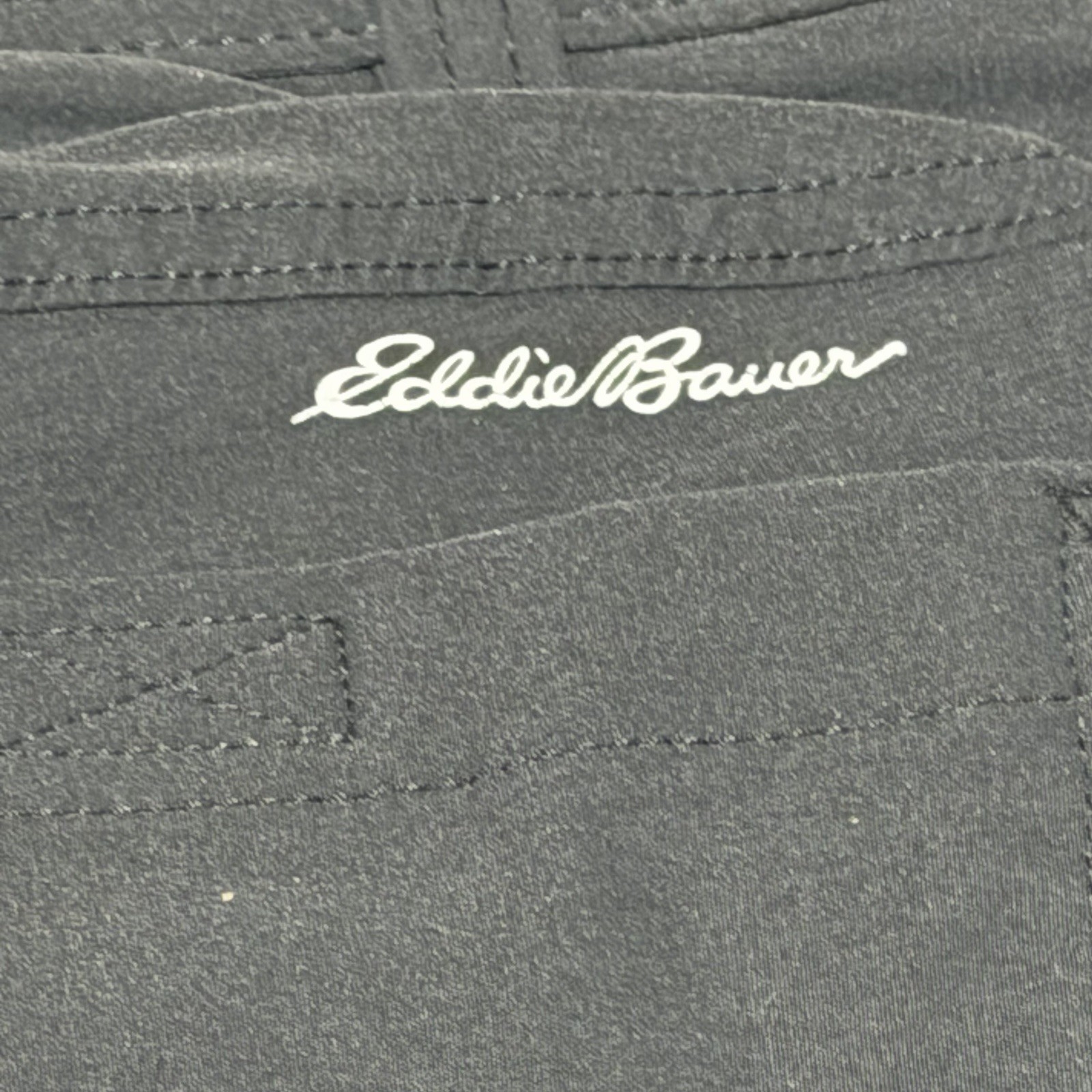 Eddie Bauer Mens First Ascent Guide Pro Lined Hiking Pants 38×32 Black