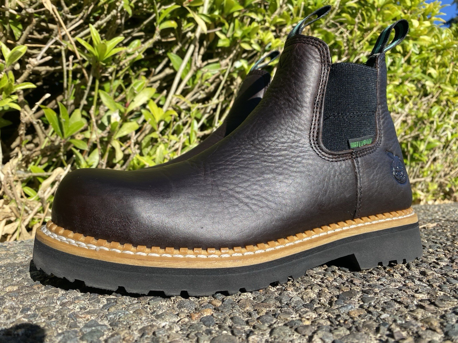 GEORGIA GIANT HIGH ROMEO WATERPROOF STEEL TOE BOOT MENS SIZE 7.5