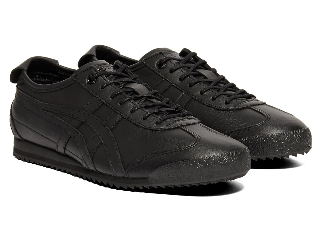 Onitsuka Tiger Mexico 66 SD 1183A872-004 Triple Black Leather New Box