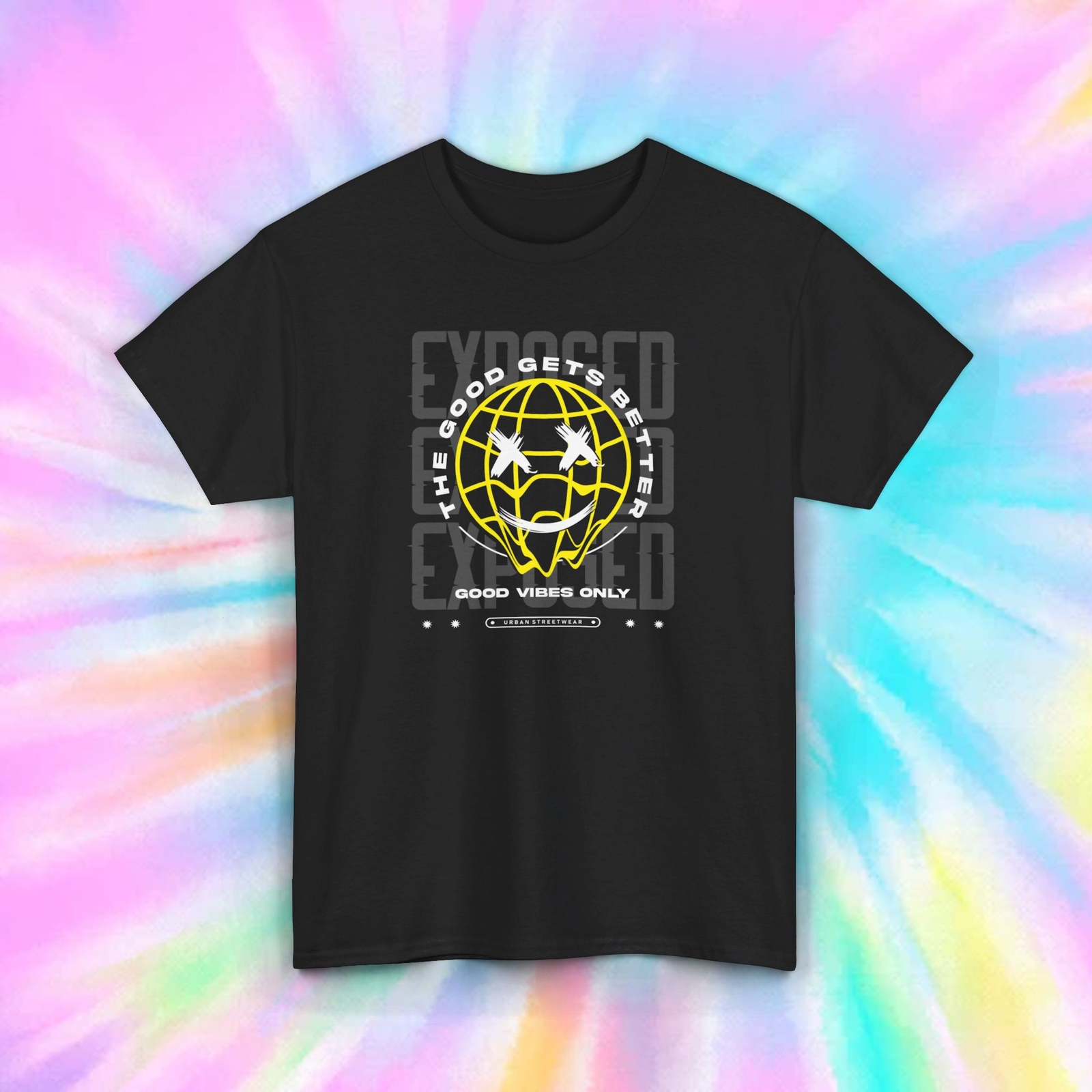 The Good Get Exposed T-Shirt | Global Graphic Tee | 2000 Years Only Design