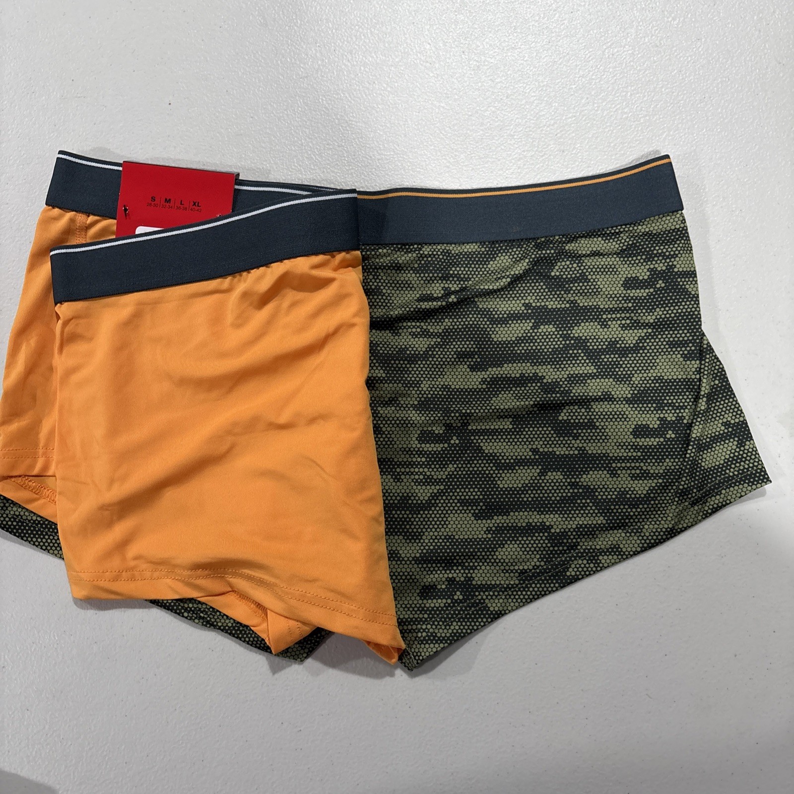 2 Pack Equipo Brazilian TRUNK Brief Underwear Microfiber Stretch Men’s Green S