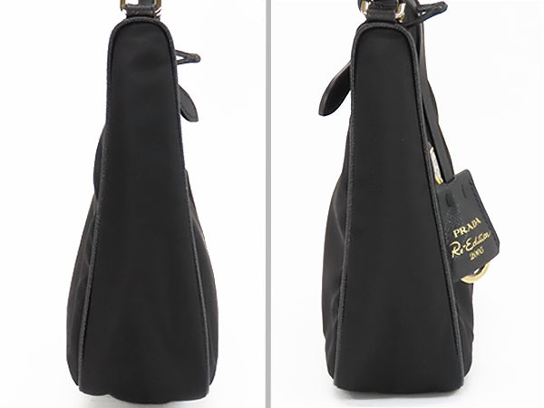PRADA Re-Edition 2005 NERO Black Re-Nylon Mini Shoulder Bag