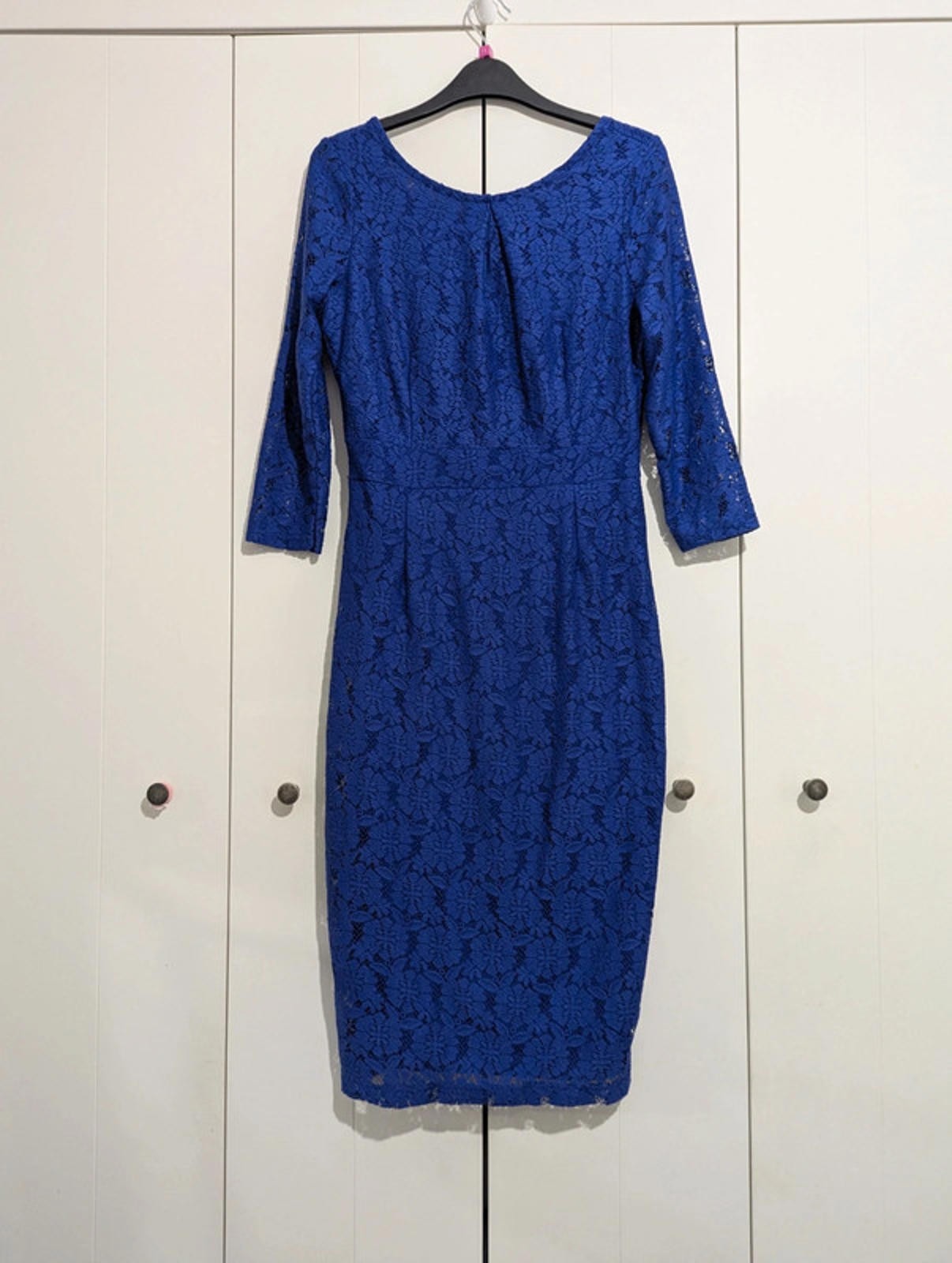Brand New Dorothy Perkins Dress Size 12 Blue Lace Party