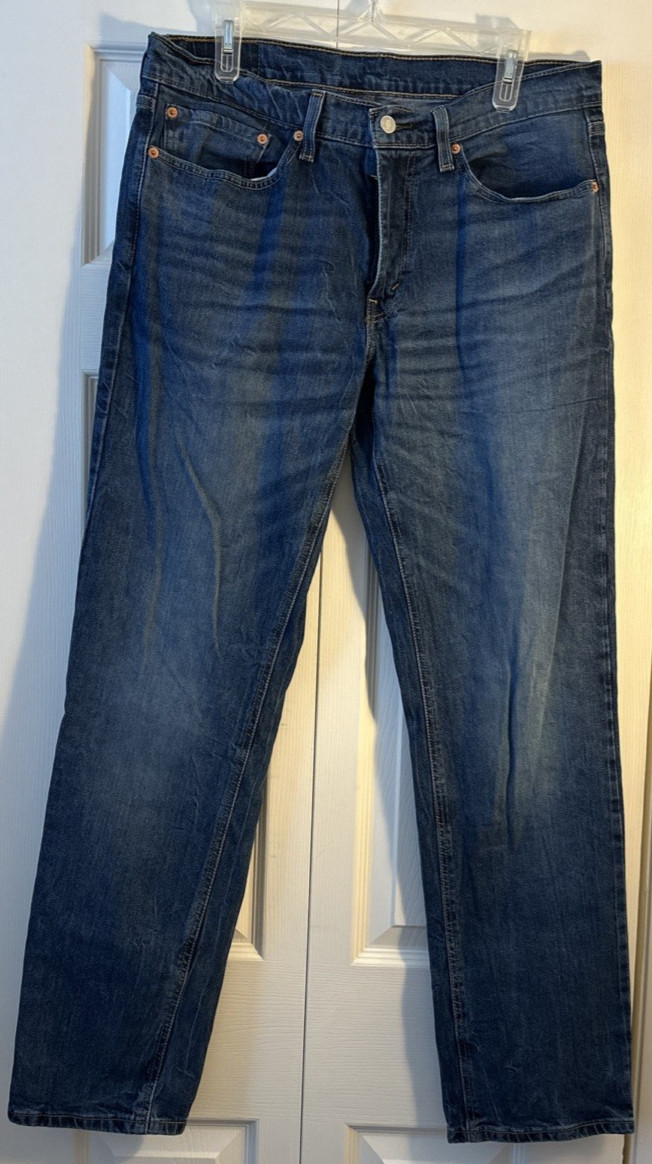 Levi’s 541 Men’s Jeans 34×34 (34×32 ACTUAL) Athletic Taper Medium Wash Stretch