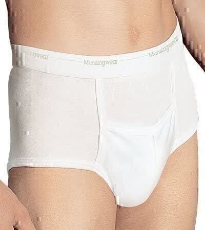 Munsingwear Men’s Big Man 2-Pack Full-Rise Pouch Brief