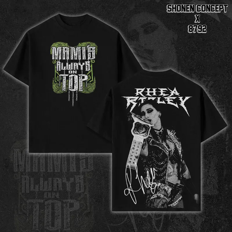 RHEA RIPLEY 3.0 TEE, Wrestling Tee, WWE Tee, Wrestling Gift, Sports Shirt, Worko