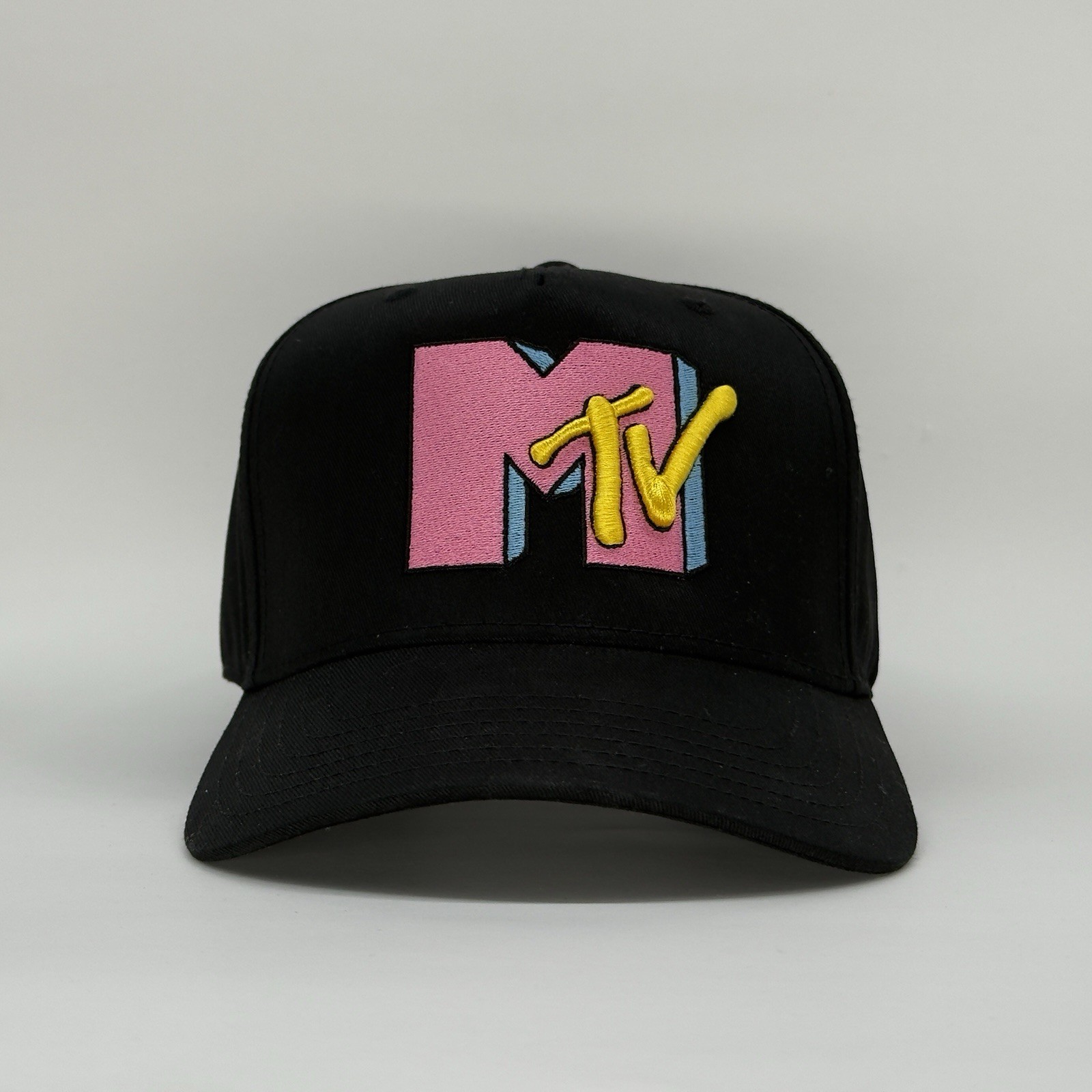 MTV Retro Logo Black Snapback