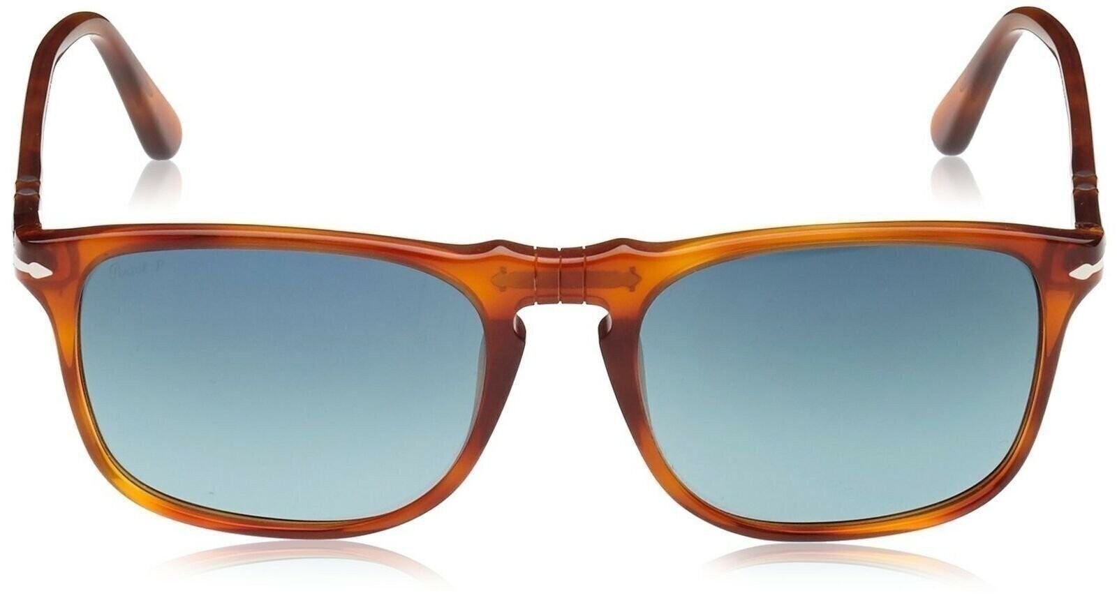 Persol Unisex PO3059S Land of Siena/Polarized Gradient Blue Sunglasses