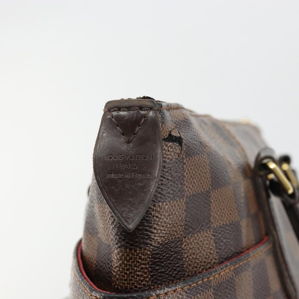 LOUIS VUITTON Damier Ebene Totally PM Tote Bag N41282 LV Auth 180448
