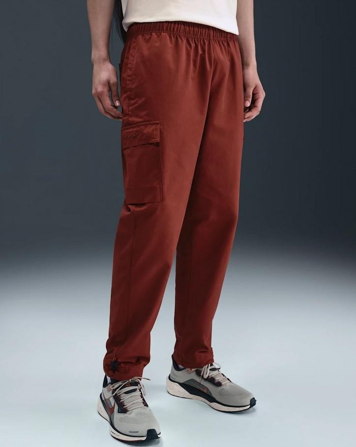NEW NIKE SPORTSWEAR N7 OPEN-HEM WOVEN CARGO PANTS MARS STONE II5752-641 MEDIUM