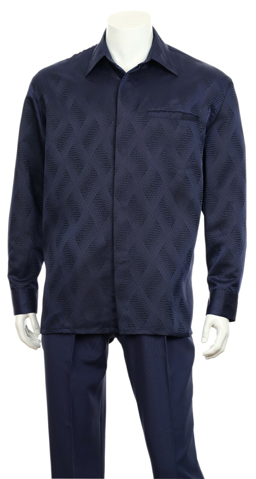 Men’s Two Piece walking suits Long sleevs Design By Fortino Landi M 2766