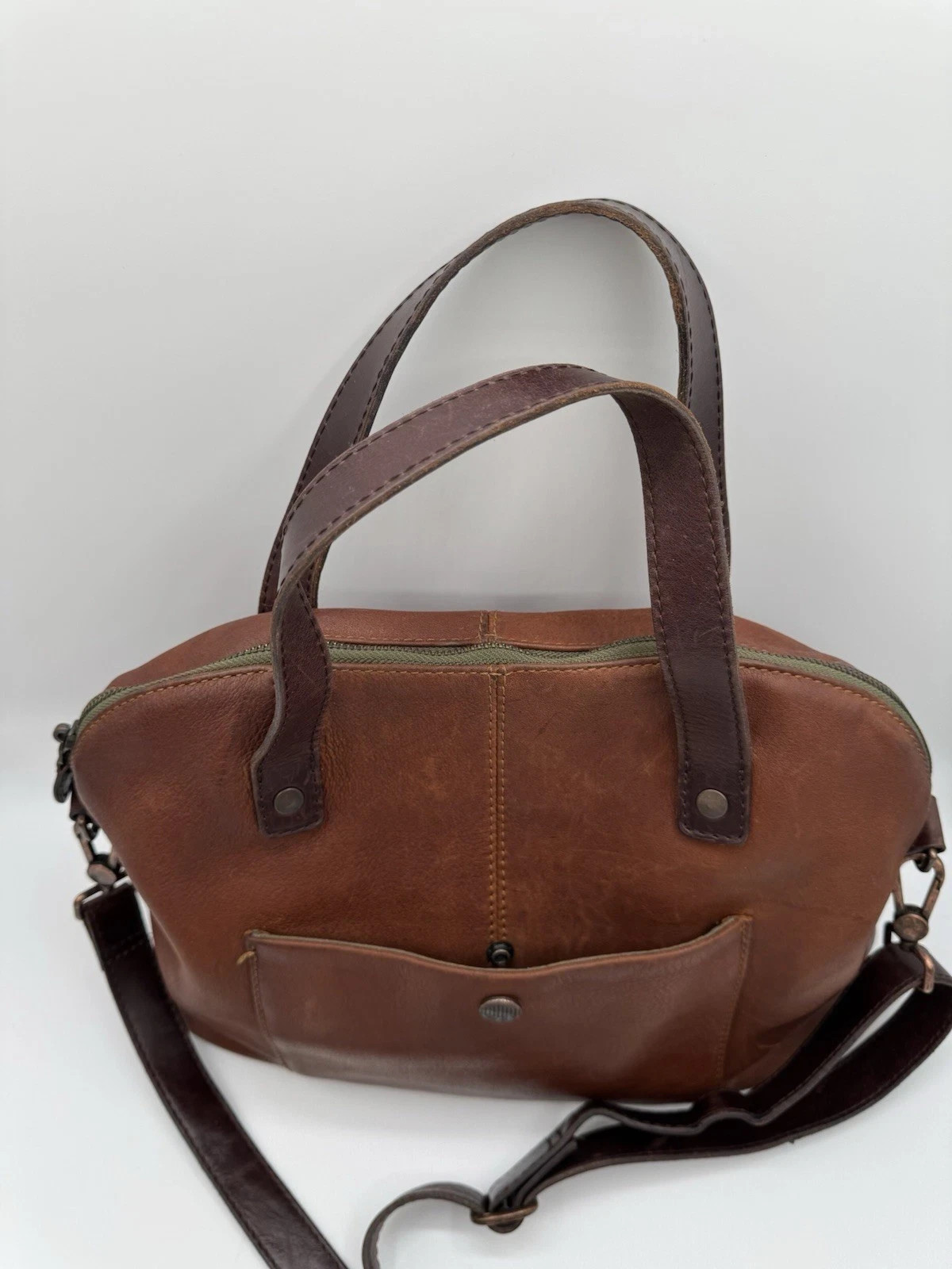 Pendleton Brown Leather Tote Bag (NEW)