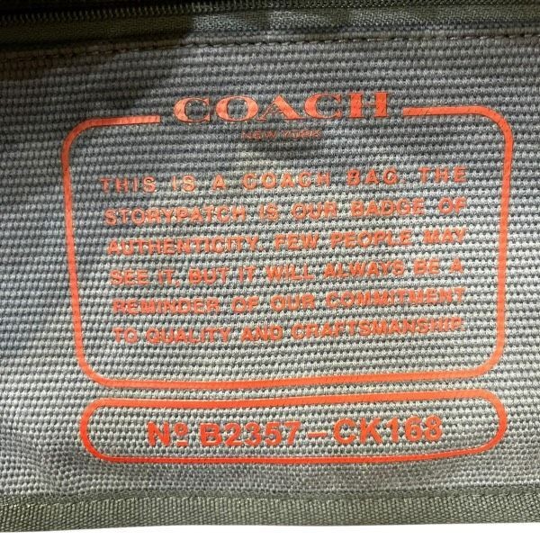 Coach COACH CK168 Small Denim Multi Bag Tote Bag Ladies Excellent Condition
