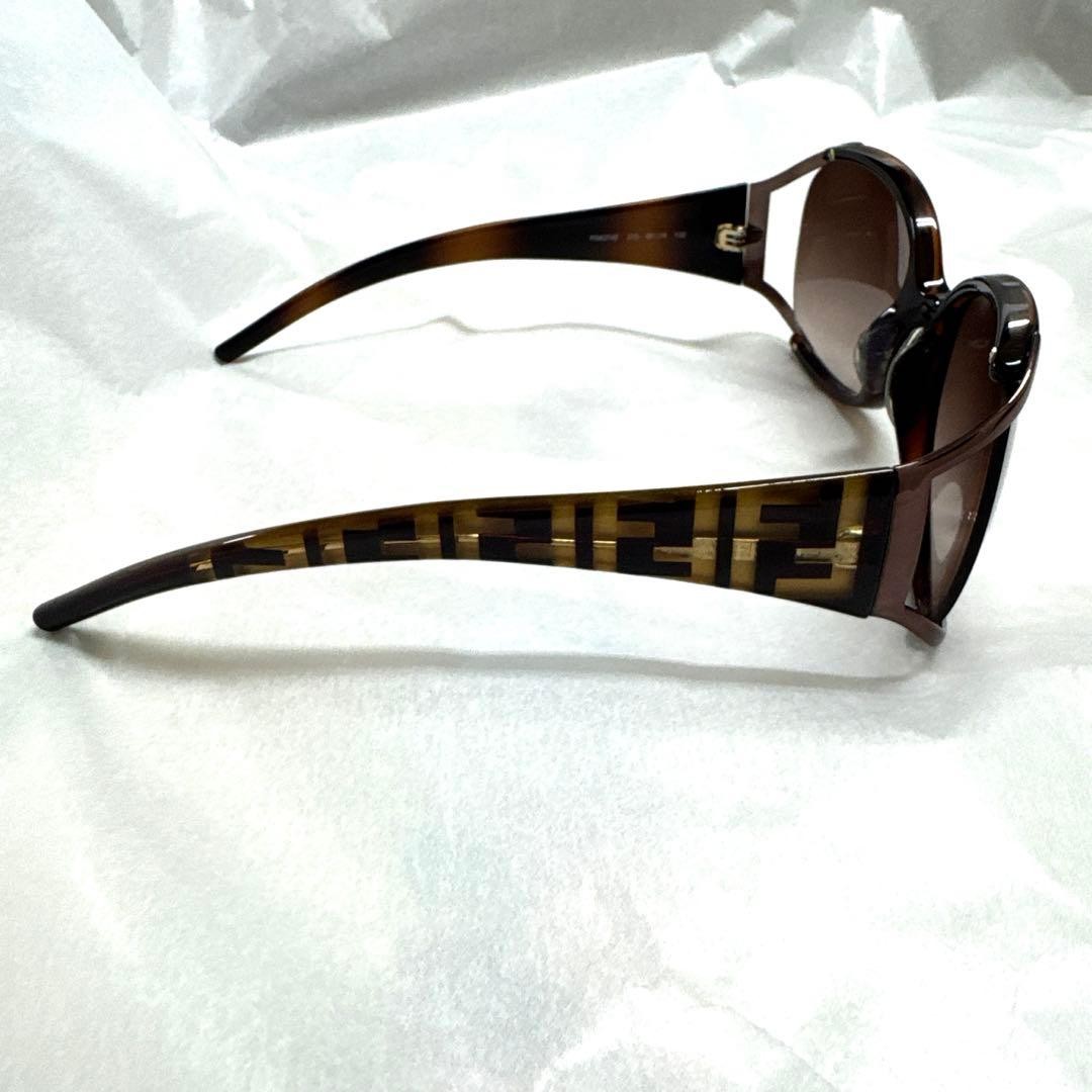FENDI Zucca Pattern Sunglasses Brown