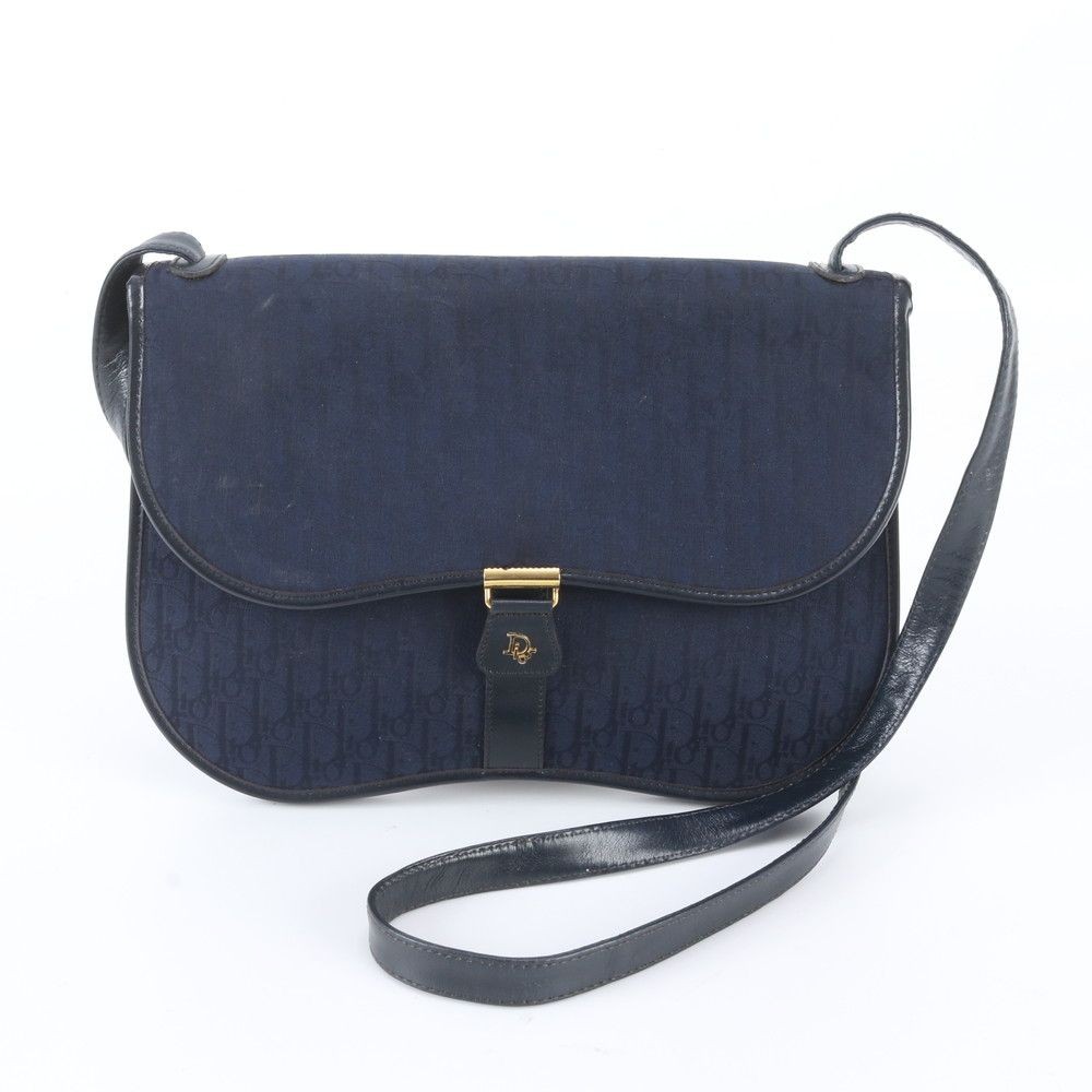 Christian Dior Bag Good condition trotter leather canvas shoulder bag crossbody