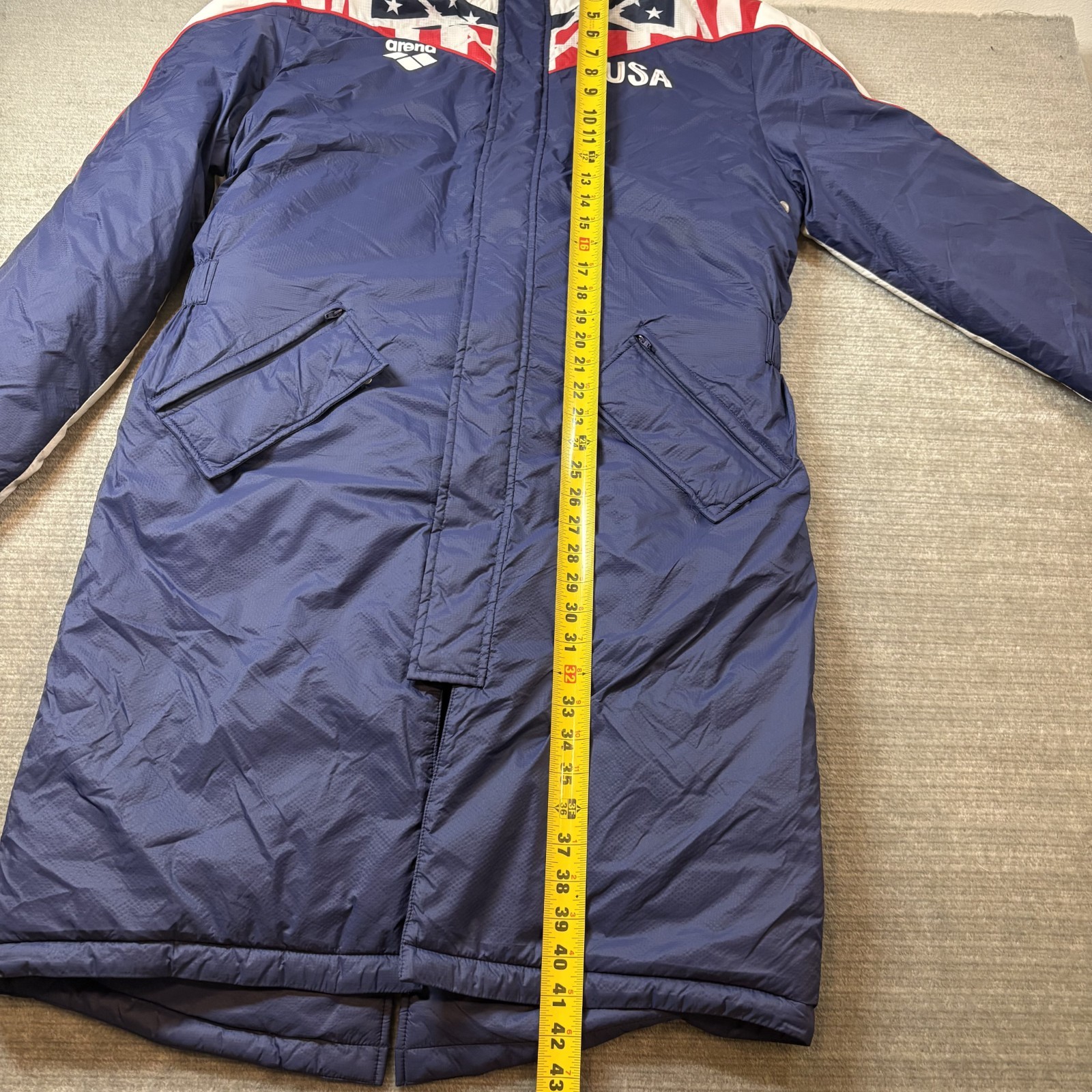 Arena USA OG Parka Exculsive Limited Edition Coat Olympics 2020 Size L Unisex