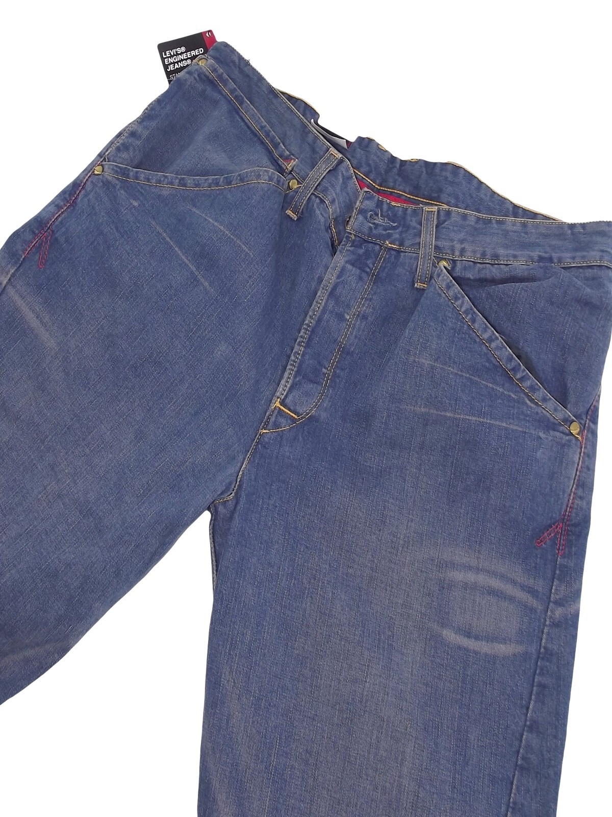 Levi’s Engineered Jeans Blue Denim Standard Fit Mod 782 Size It 40 41