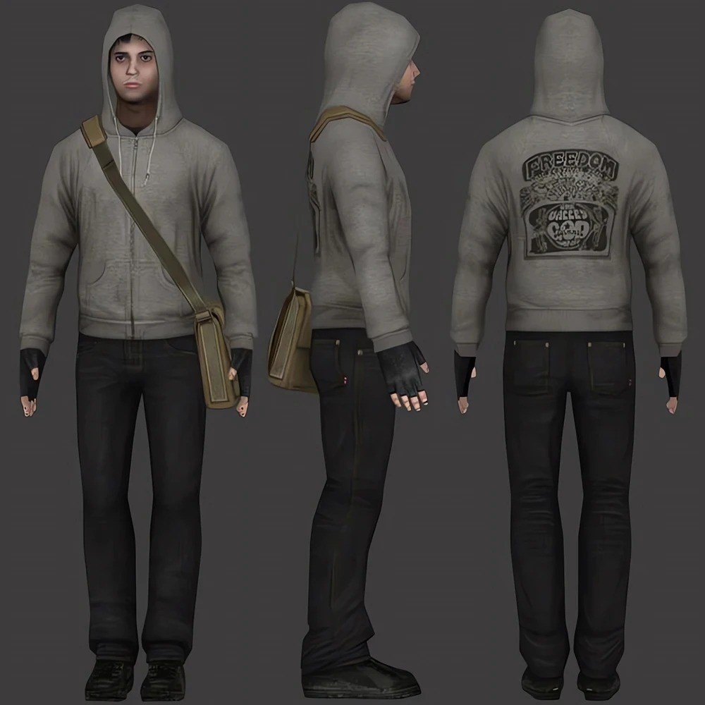 Simon Henriksson Zipped Hoodie Cry of Fear Simon’s Hooded Cosplay Sweatshirt