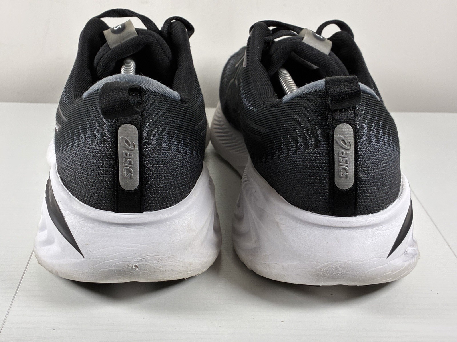 ASICS Gel-Cumulus Running Shoes Mens Size 13 Wide Black Road Trainer 1011B620