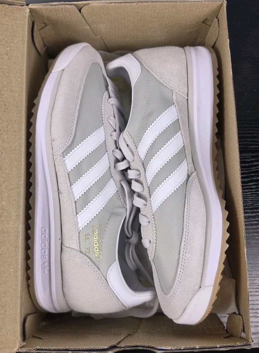 Adidas SL 72 RS Grey White Men’s Casual Retro Running Shoes JI1281 Size 9.5