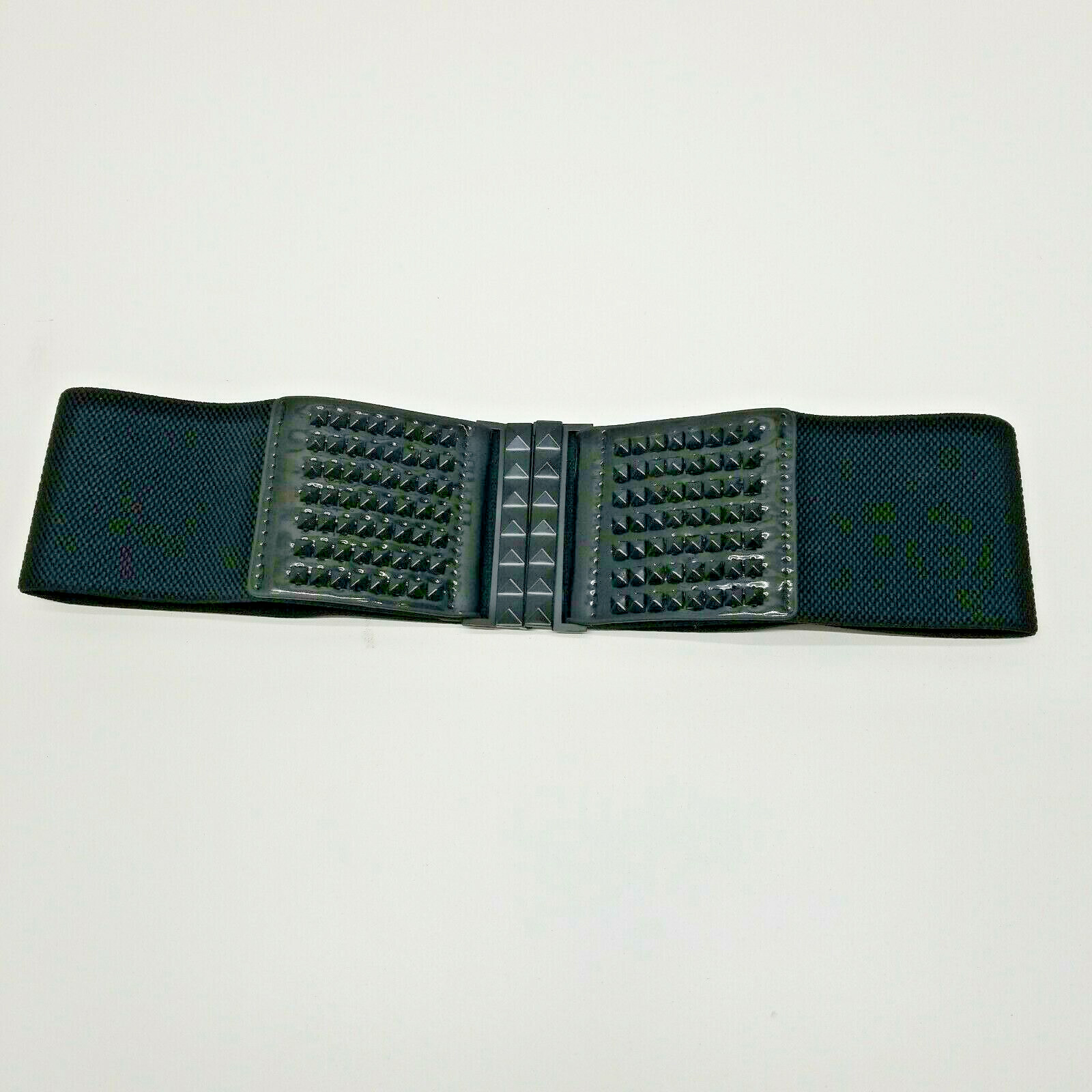 Gothic Lolita Punk Rock Studs Elastic Stretch Black Belt