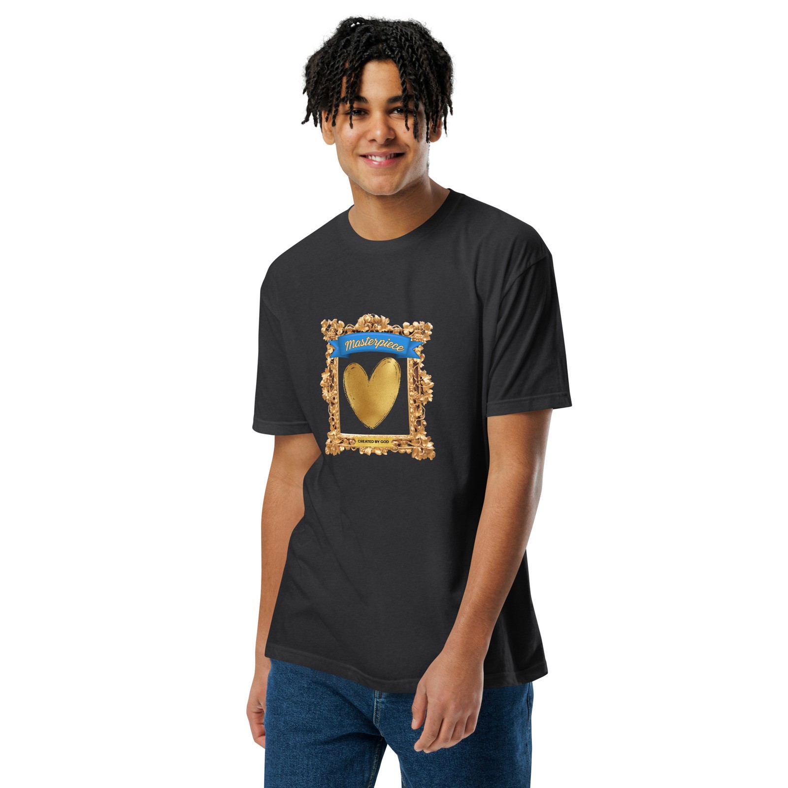 Masterpiece Created by God Unisex Fitted T-Shirt – Next Level 6210