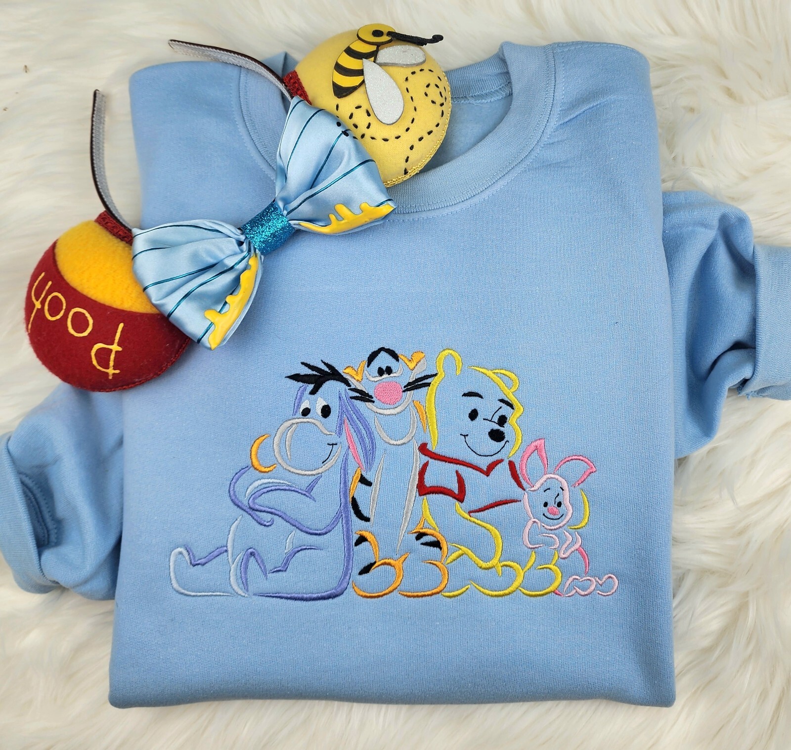 Winnie The Pooh & Friends Embroidered Sweatshirt