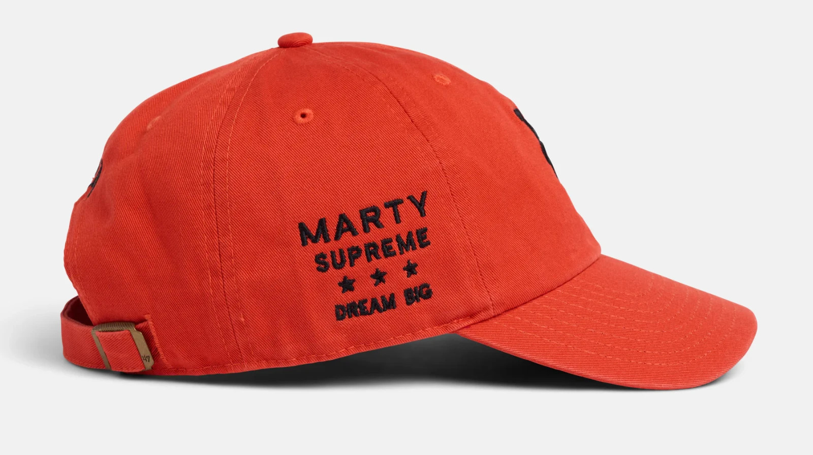 A24 Marty Supreme x ‘47 NY Mets Embroidered Orange Hat Dream Big – NEW IN HAND