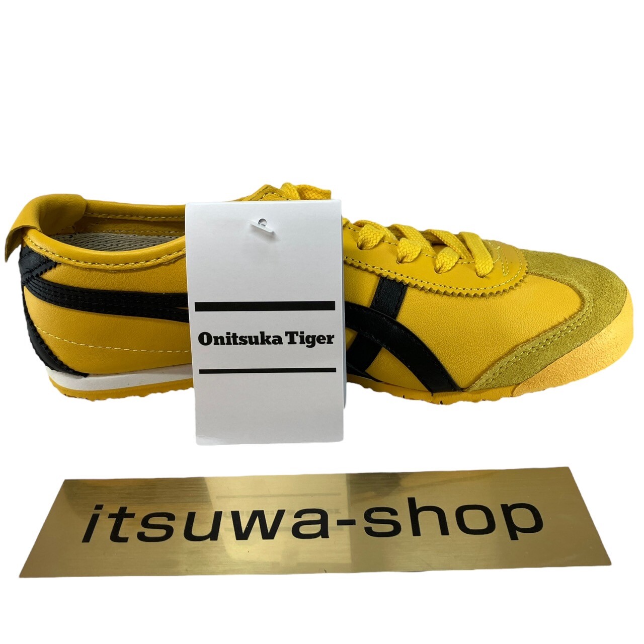 Onitsuka Tiger MEXICO 66 1183C102 751 YELLOW BLACK US 3.5-11 Brand New