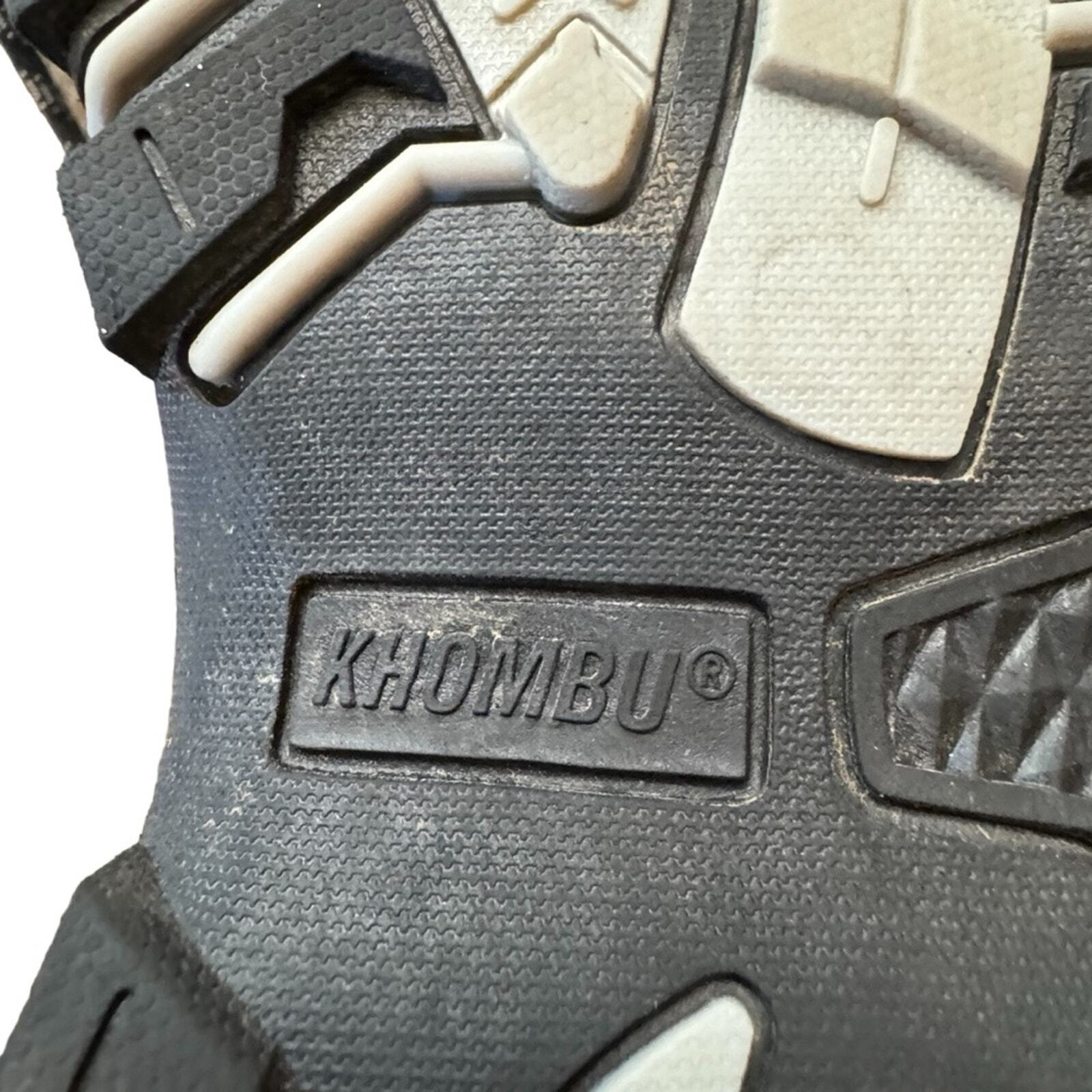 Men’s Khombu Size 9 Black All Man Made Materials “Jared” Hiking Boots