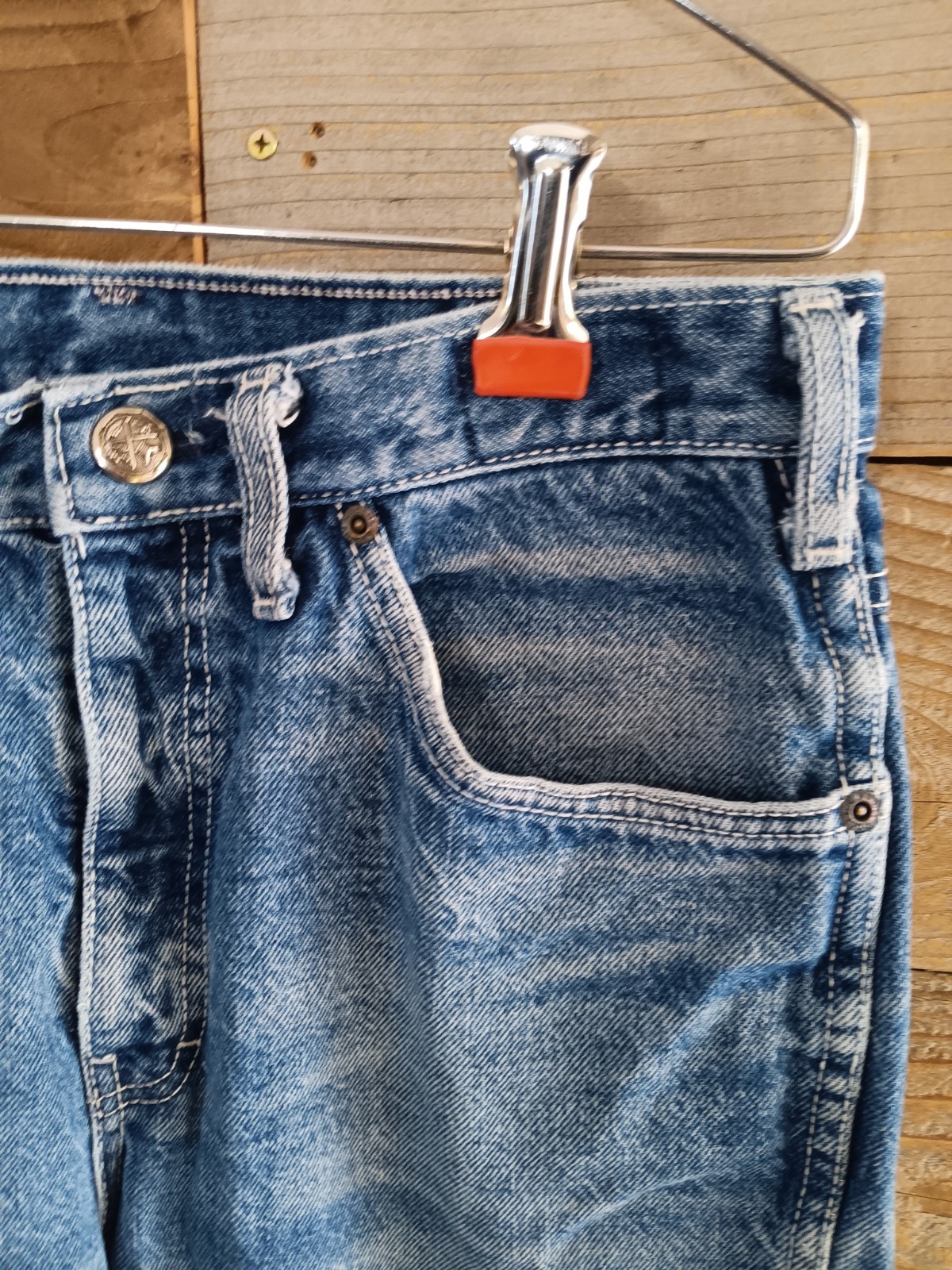 VTG 1980s Kenny Rogers by Karman Jeans Sz 33( 30″w x 29″l) USA Western Denim