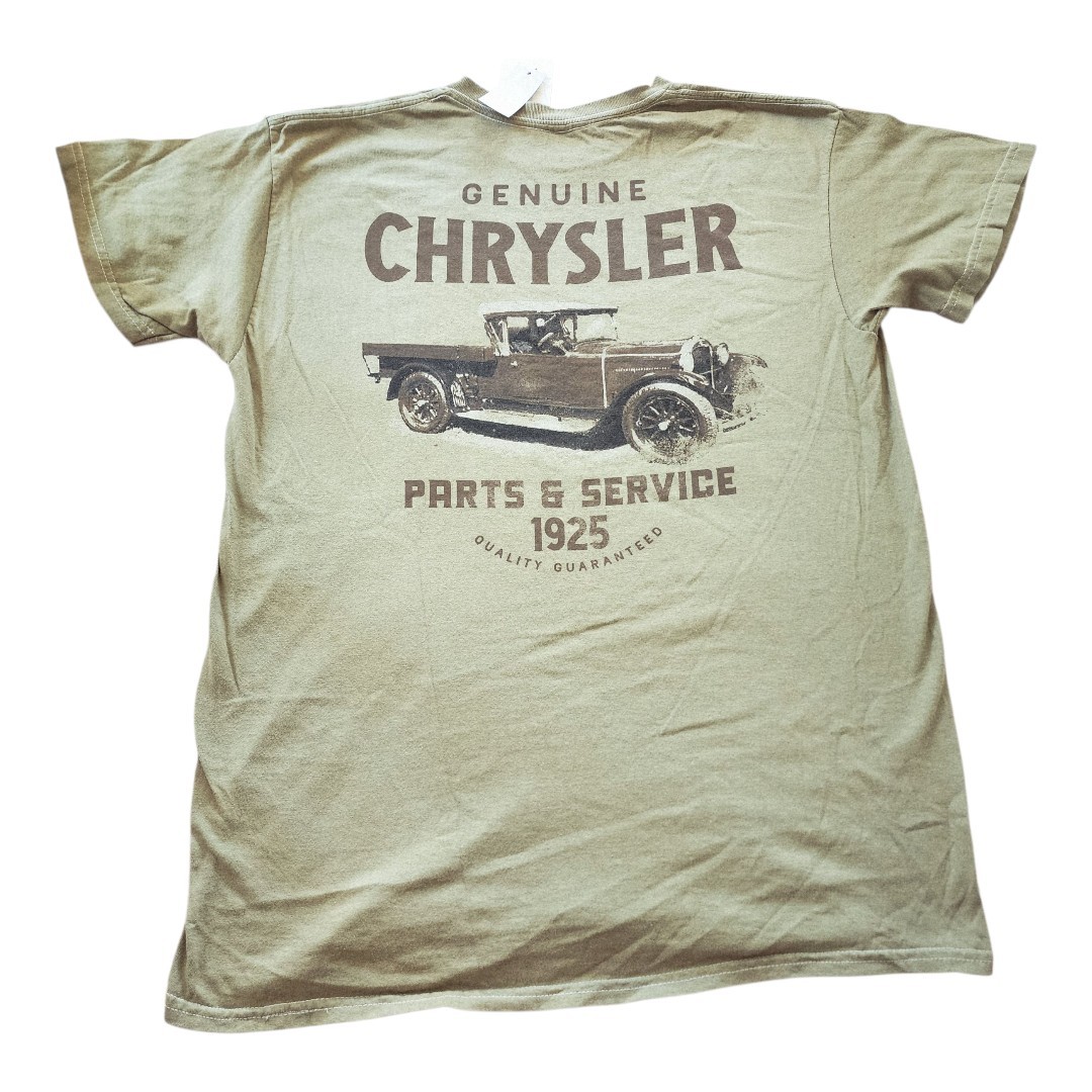 Vintage-Inspired Chrysler 1925 Vintage Car Graphic T-Shirt Men’s SIZE MEDIUM