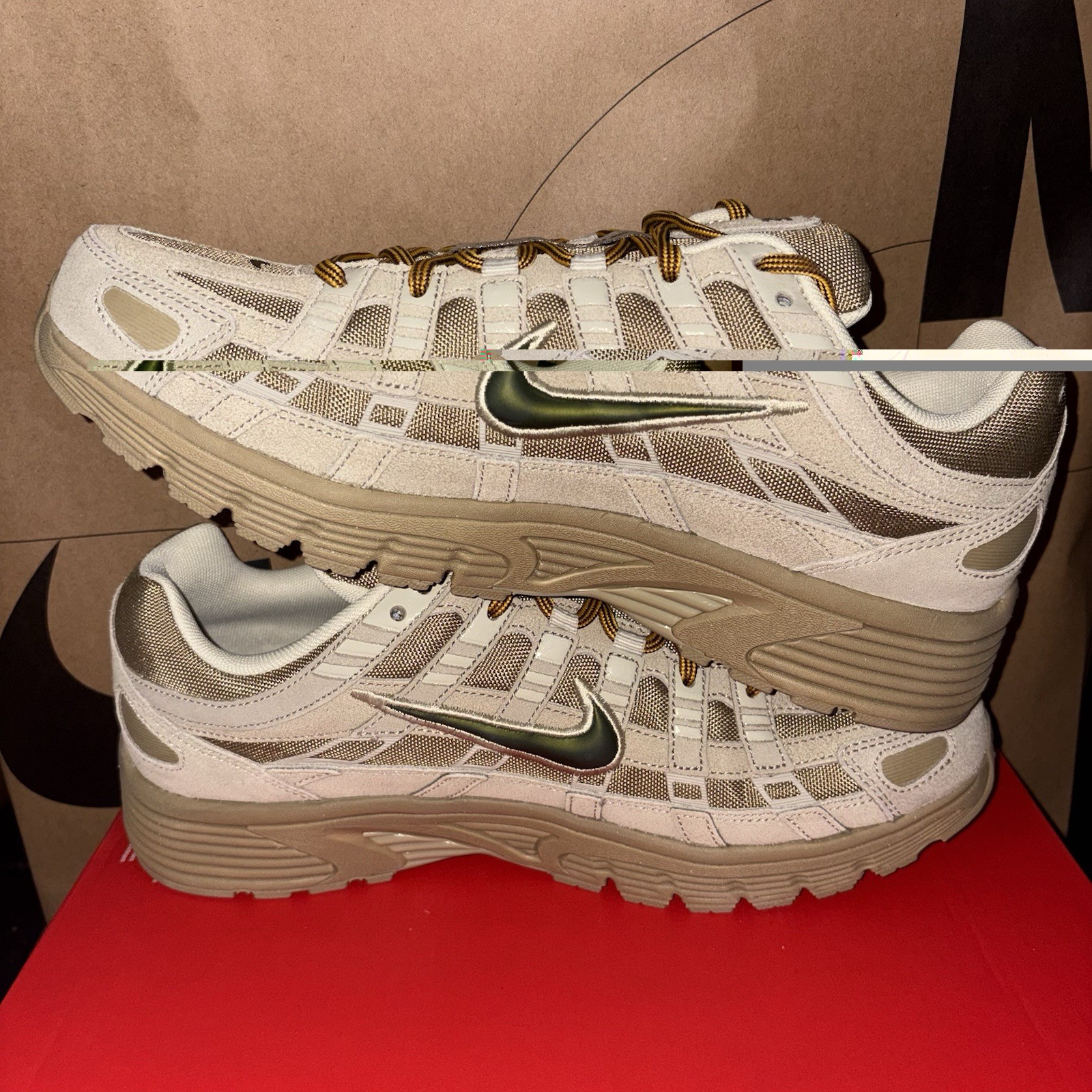 NEW Nike P-6000 Premium Cordura Filbert Desert Khaki NBY IH0946-202 Men Size 8.5