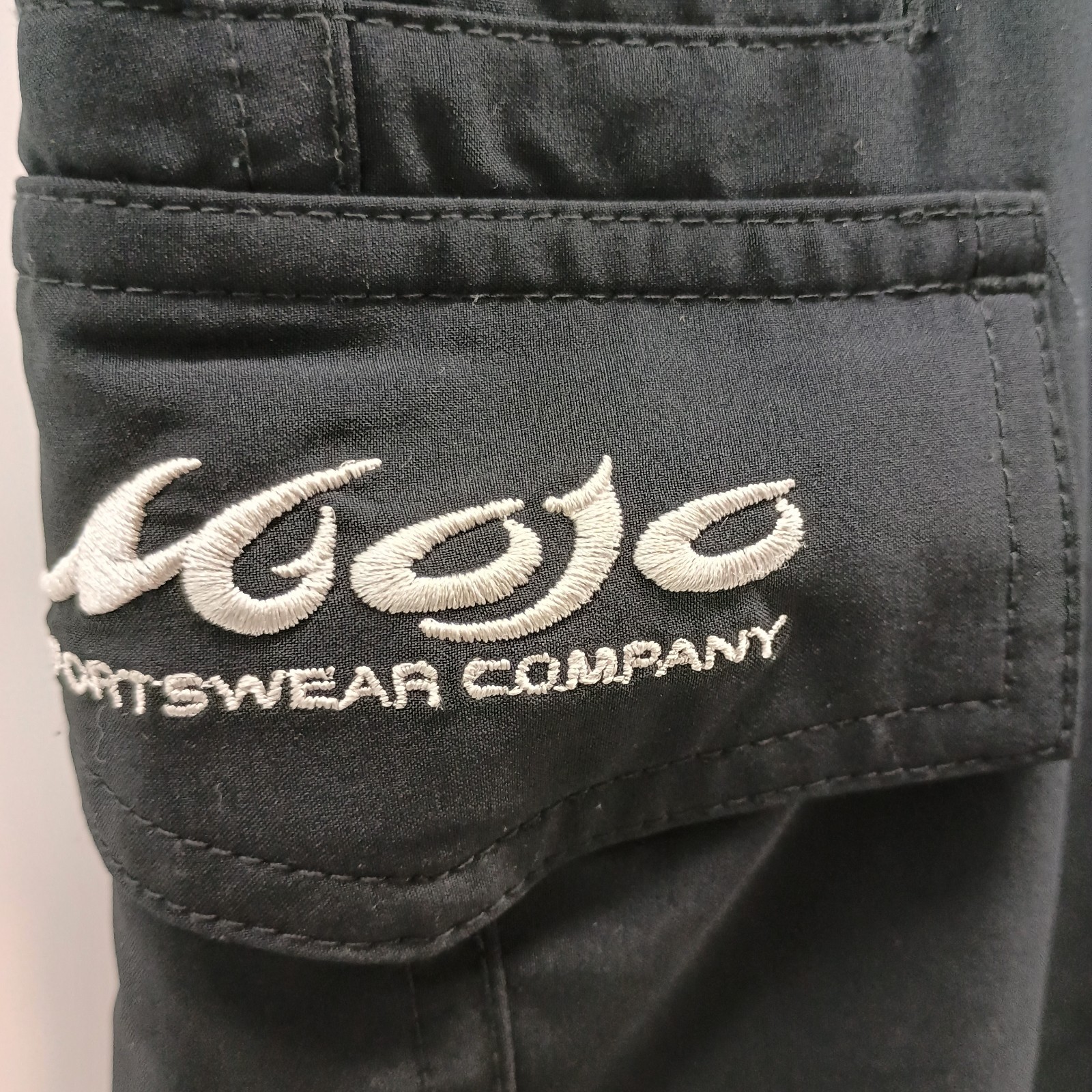 Mojo Sportswear Mens Stretch Fit Performance Shorts Size Medium Black