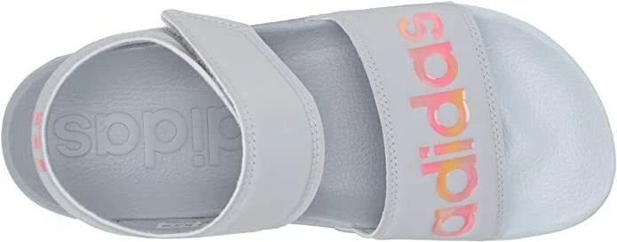 Adidas Adilette Slides Womens 11 Gray FY8166 Sandals NWT Comfort Casual Sport
