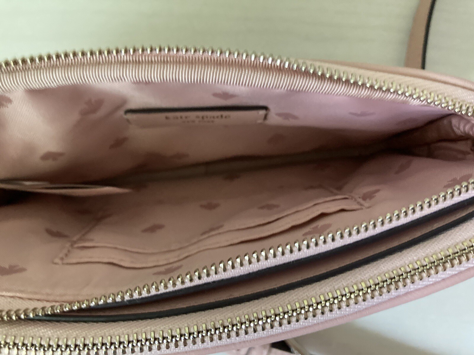 NWOT Kate Spade Briar Lane Quilted Kendall Leather Pink Crossbody Shoulder Bag