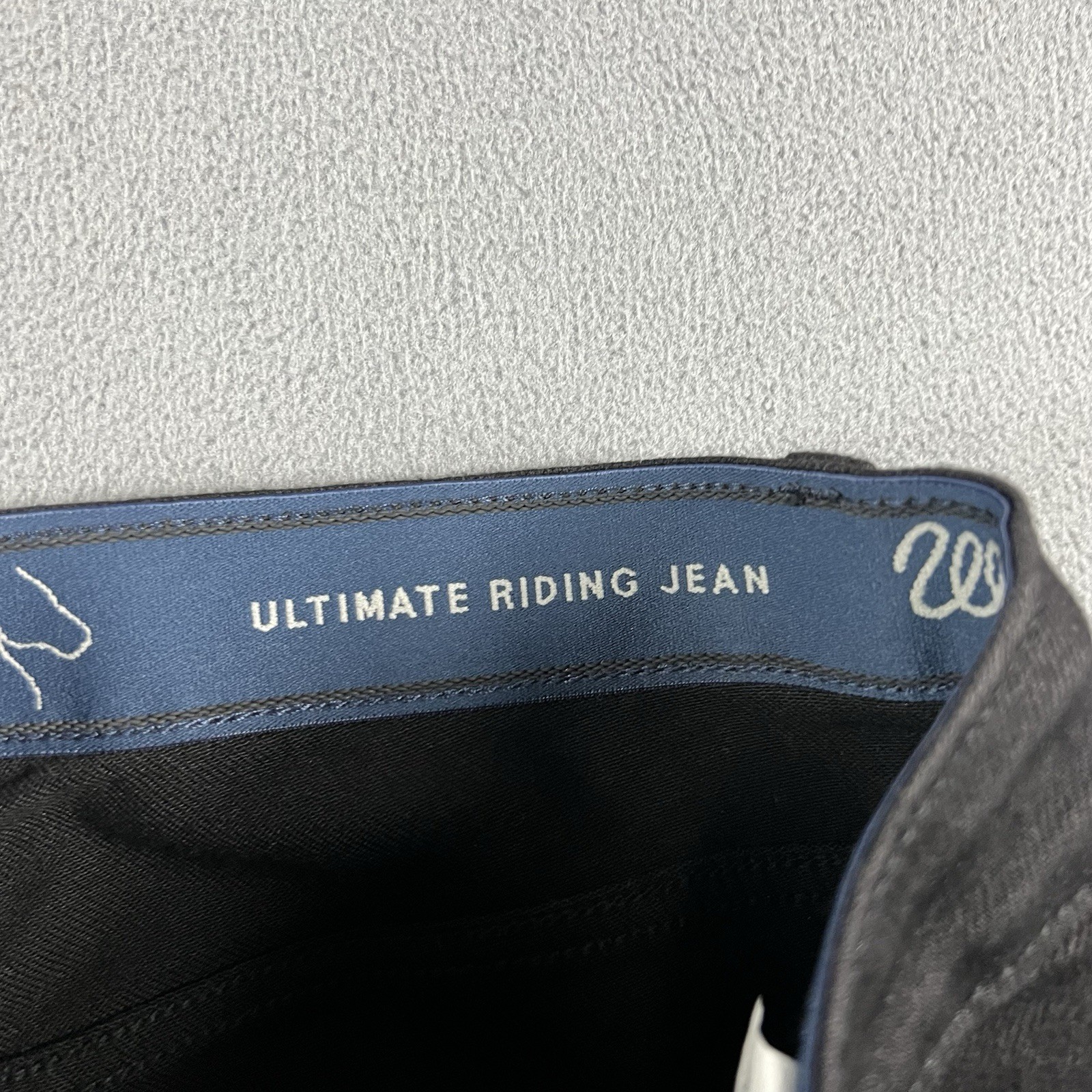 Wrangler Willow Jeans Womens 32X36 Black Willow Ultimate Riding Western Rodeo