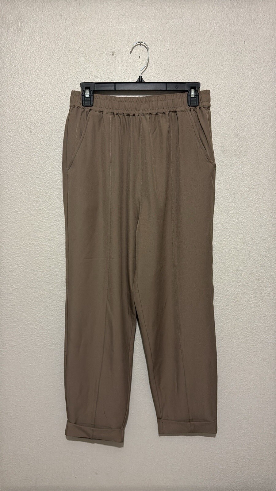 Varley – Oakland Turn-Up Taper Pant 25” Size Small Khaki