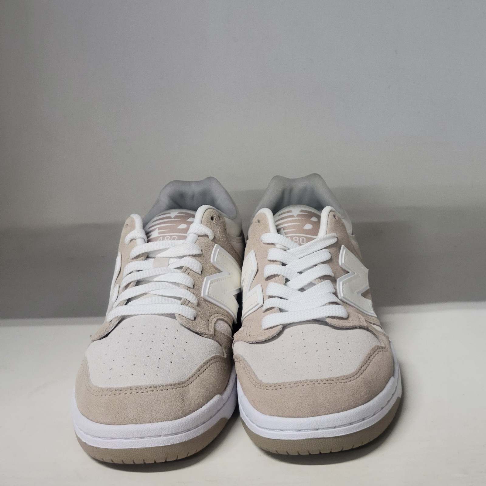 New Balance 480 Mindfull Grey/Moonbeam/Sea Salt Mens Size 9.5D