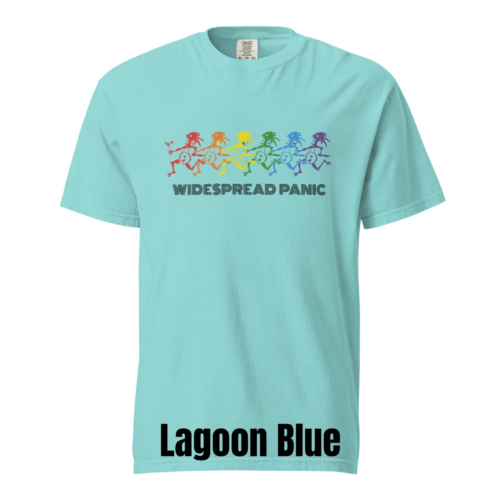 Widespread Panic Dancing Note Eaters Comfort Colors Unisex T-Shirt