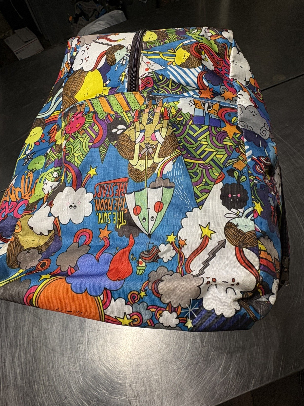 LeSport Sac Duffel Bag 21” x 12” x 9” Artist In Residence Merijn Hos Dutch Art