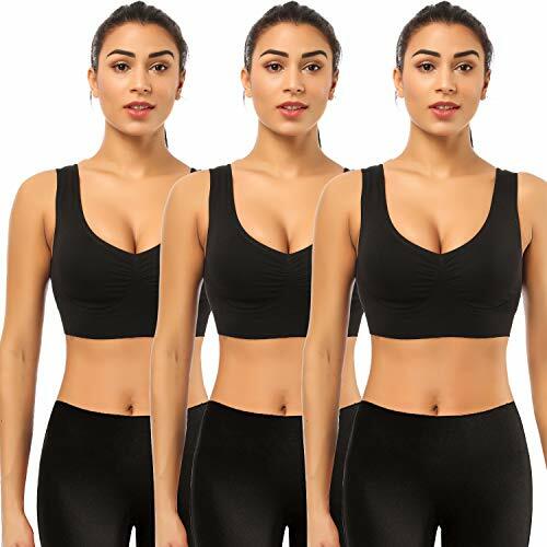1/2/3pcs Sexy Run Sports Bras Women Seamless Comfortable Yoga Bra Removable Pads