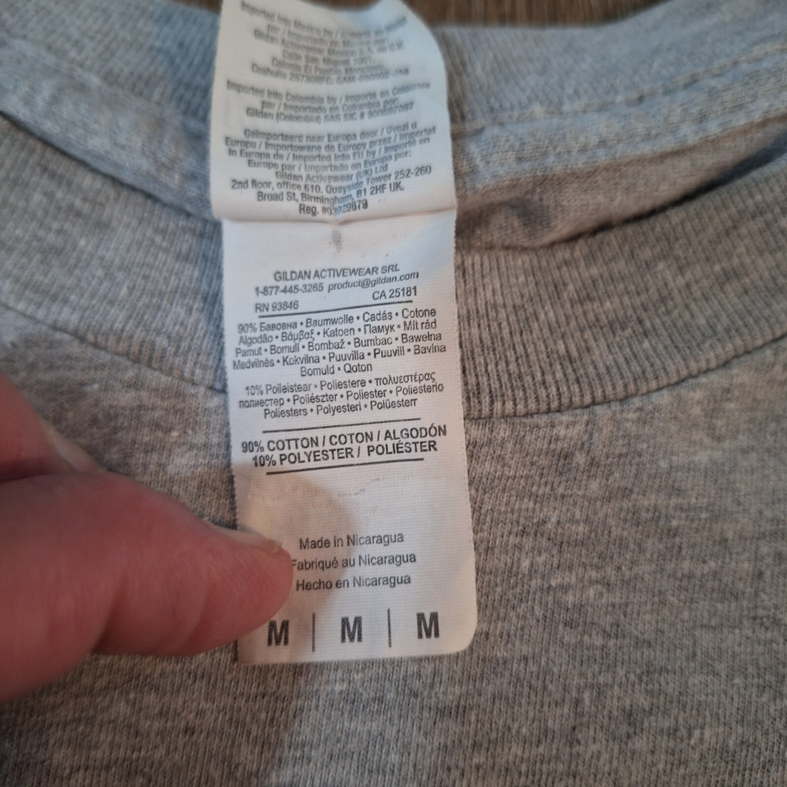 Potters Lawn Care & Landscaping Grey Shirt Short Sleeve Bin6