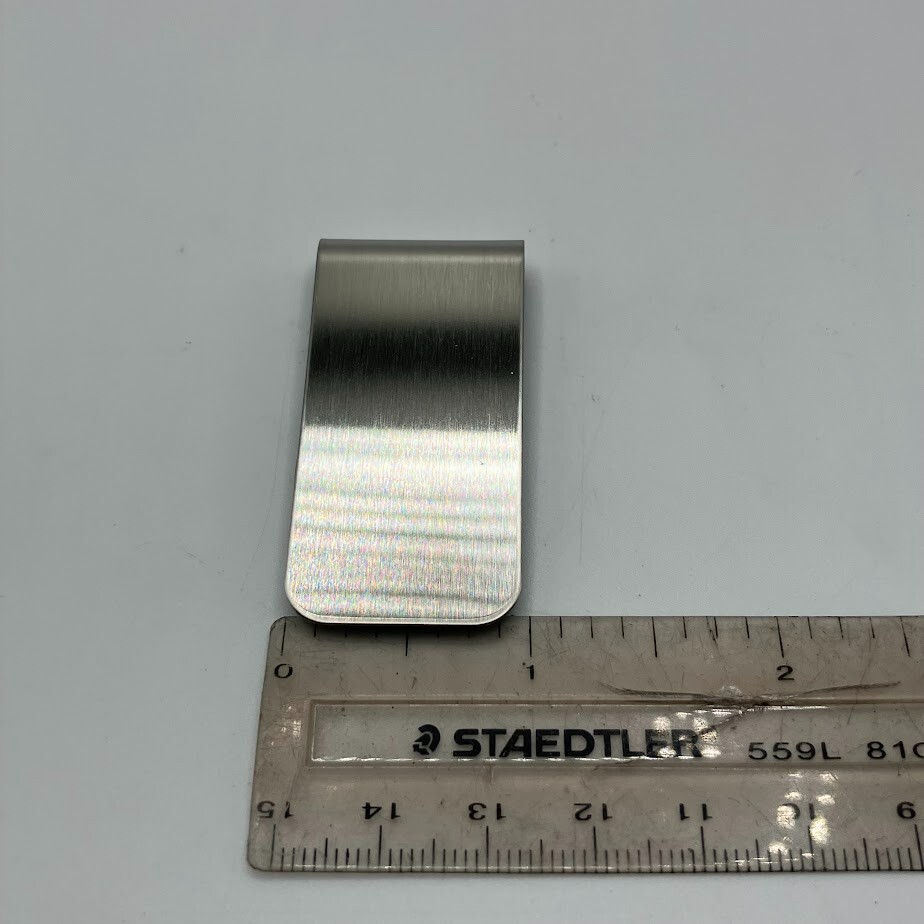 Stainless Steel Blank Money Clips