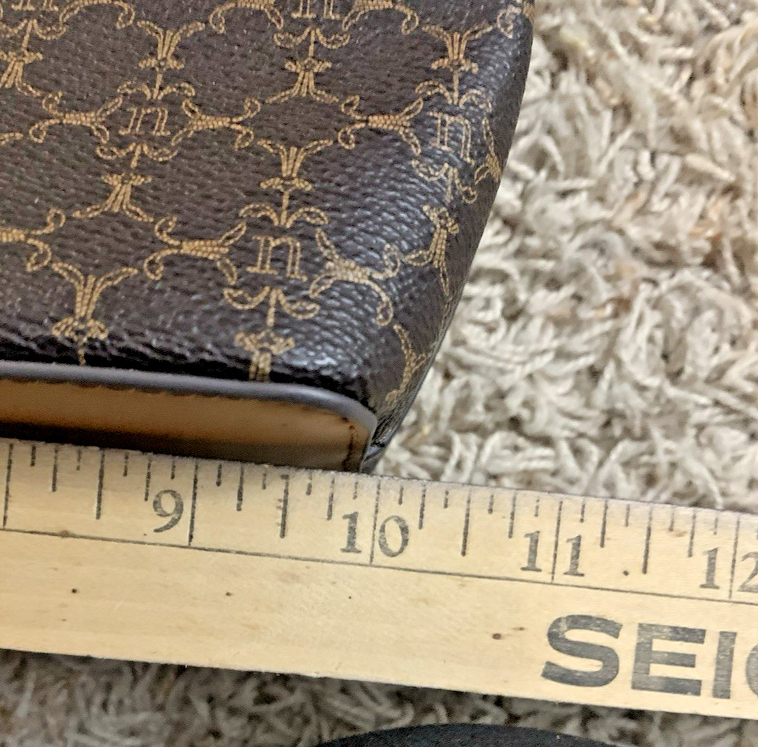 NWT Nanette Lepore Brown Crossbody Purse/Bag, Inner Pockets/Dividers, 10″x7″x3″
