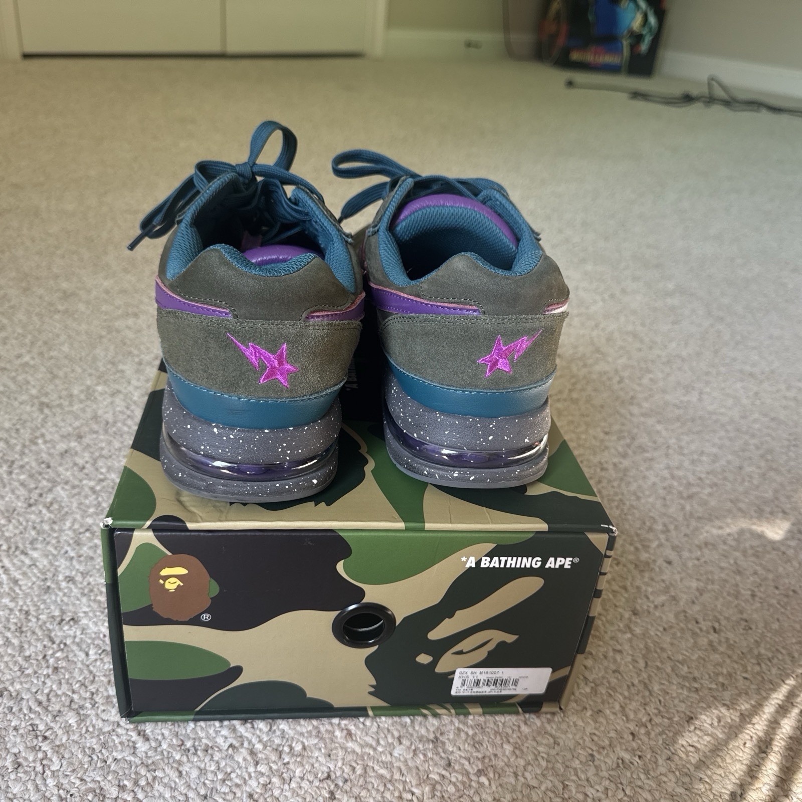 A Bathing Ape Bape Road Sta Skunk Size 11