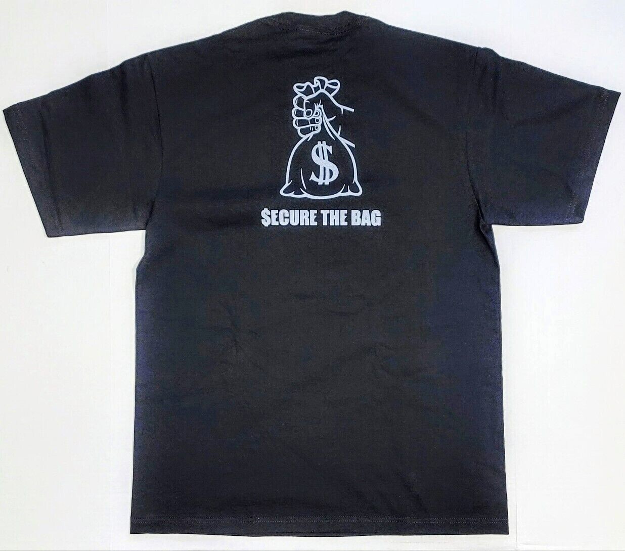 SECURE THE BAG T-shirt Money Cash $ Dollars Urban Streetwear Men’s Tee New