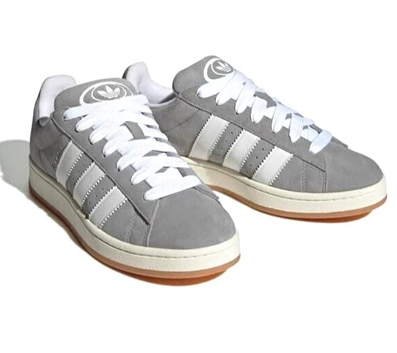 Adidas Campus 00s HQ8707 Skateboarding Low Top Sneakers Grey Mens Shoes | 9.5 US